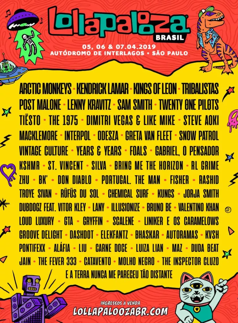 Lollapalooza Brasil 2019 Lollapalooza Brasil 2019