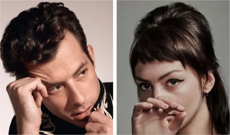 Mark Ronson e Angel Olsen Mark Ronson e Angel Olsen