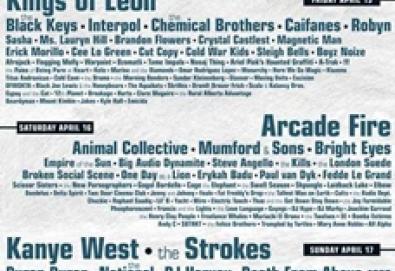 Coachella Festival 2011 revela seu lineup; Death From Above 1979 se reunirá para esta edição