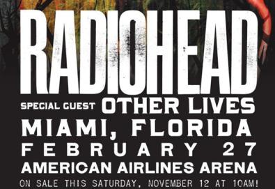 Radiohead surpreende em Miami e toca duas novas faixas; veja aqui
