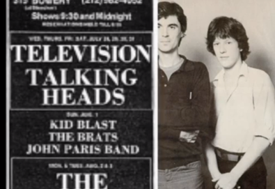 Ouça "Theme"; faixa inédita dos Talking Heads gravada em 1976